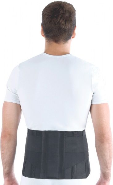 Бандаж Торос-Груп р. 106-115 см Тип 213 підтримувальний жорсткий чорний 