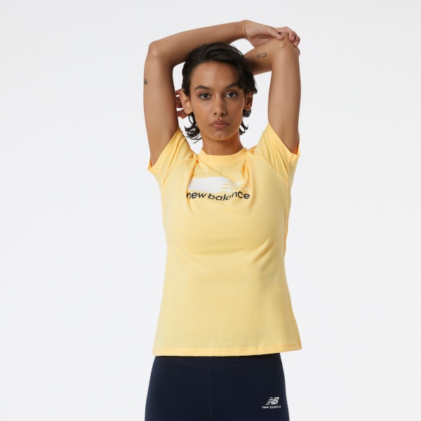 Футболка New Balance WT13800VAC р.S помаранчевий