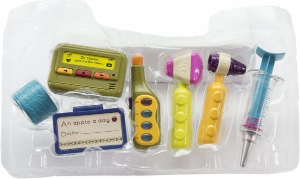 Ігровий набір Battat Добрий лікар Айболит 12 аксесуарів BX1230Z