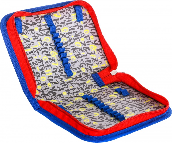 Пенал школьный Баскетбол синий