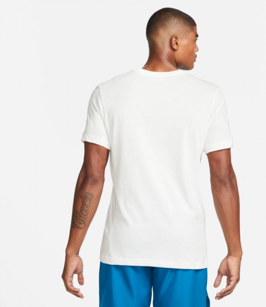 Футболка Nike M NKCT DF TEE OZ DZ2635-133 р.M бежевий