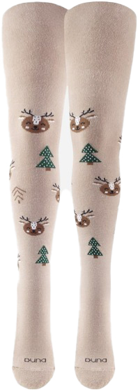 Колготки детские унисекс Duna махровый след (4823094654319) 4464 р.134-140 см темно-бежевый