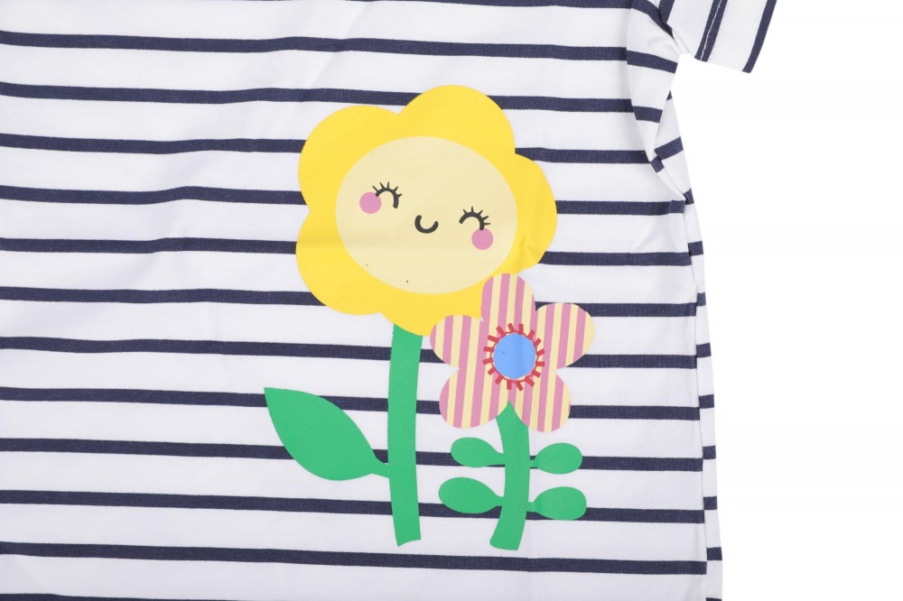 Футболка для девочек HW 2 шт. р.128/134 разноцветный 55062_J55046