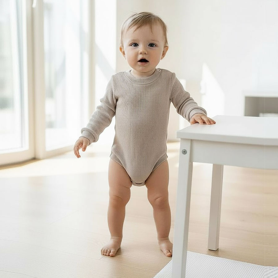 Боди-гольф унисекс Blanka р.68-74 бежевый 110920