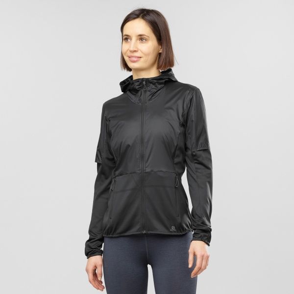 Куртка Salomon AGILE HZ MID LC1153100 XS чорний