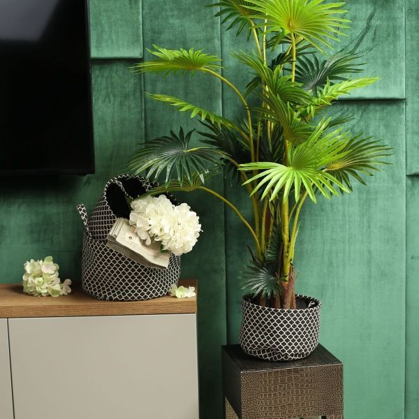 Корзина Decor 24х14 см черный