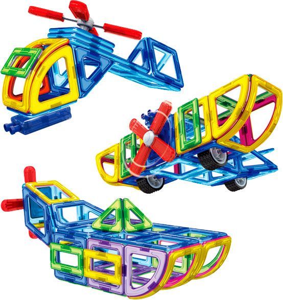 Конструктор Limo Toy магнітний транспорт LT5001