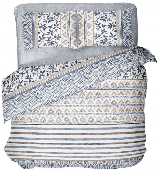 Комплект постельного белья Fantasy 220х200 см серый UP! (Underprice) 