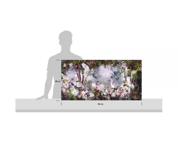 Репродукция Флористика 96x48 см 