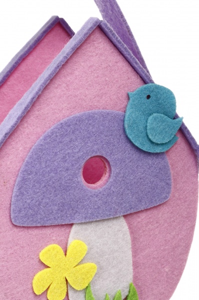 Декорація великодня Діамантові ручки Будиночок 18х15 см