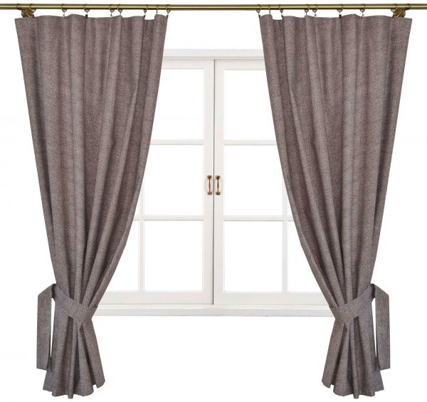 Комплект штор ORO Коричневая La Nuit