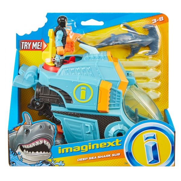 Игровой набор Imaginext Охота на акулу в ассортименте GKG78