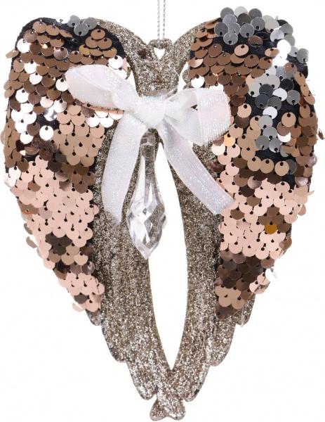 Декоративна підвіска Крила 14x11x3 см LD21086