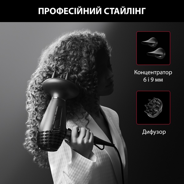 Фен Rowenta KARL LAGERFELD K/Pro Stylist CV888LF0 