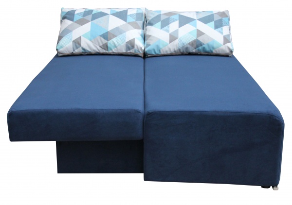 Диван прямий Берегиня Аполо синій 1940x910x770 мм