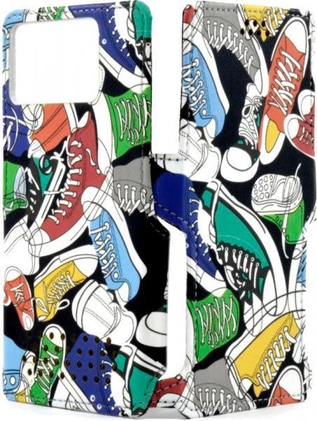 Чохол-книжка StatusCASE універсальний 5 (Малюнок Кеди) (2000000780443) 