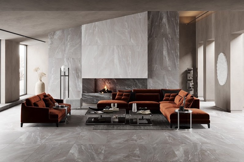 Плитка Allore Group Vesuvio Anthracite F P R Full Lappato 60х120 см