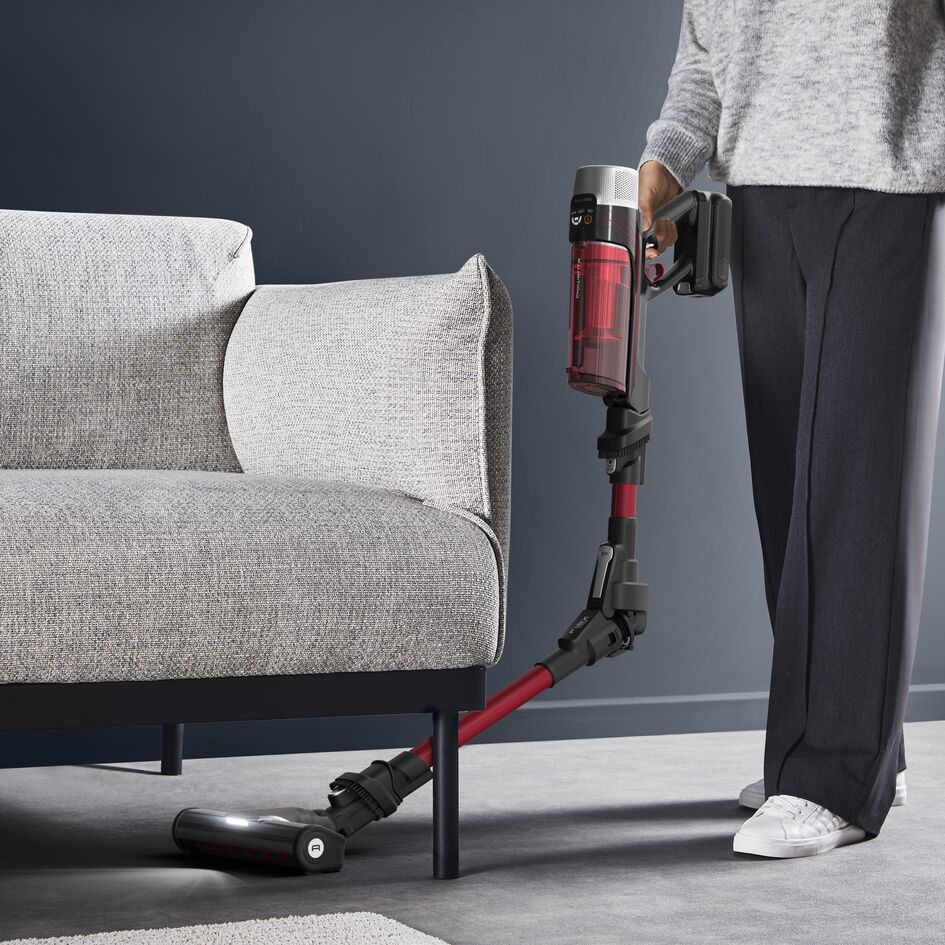 Пылесос аккумуляторный Rowenta X-Force 9.60 Complete RH2099WO black/red