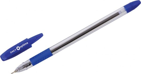 Ручка кулькова Optima Daily 0,7 мм синій 