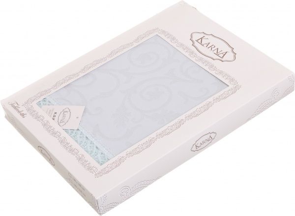 Скатертина KDK 160x300 см ментоловий Karna 
