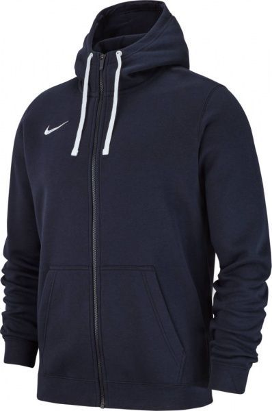 Джемпер Nike M HOODIE FZ FLC TM CLUB19 AJ1313-451 р. 2XL темно-синій