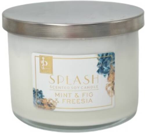 Свеча ароматическая Pako-If Splash Мята-инжир-фрезия 2114 