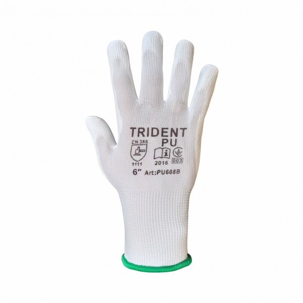 Перчатки Trident PU608B с покрытием полиуретан M (8) Trident PU608B-08