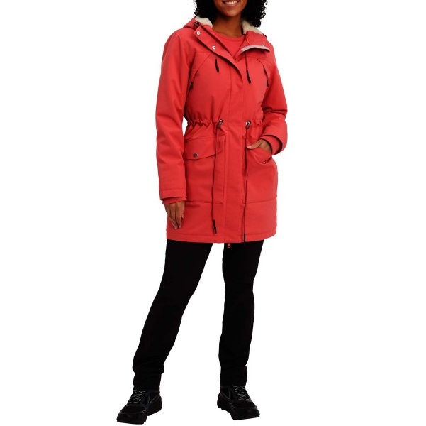 Пальто McKinley Amita wms 407886-265 р.36 червоний