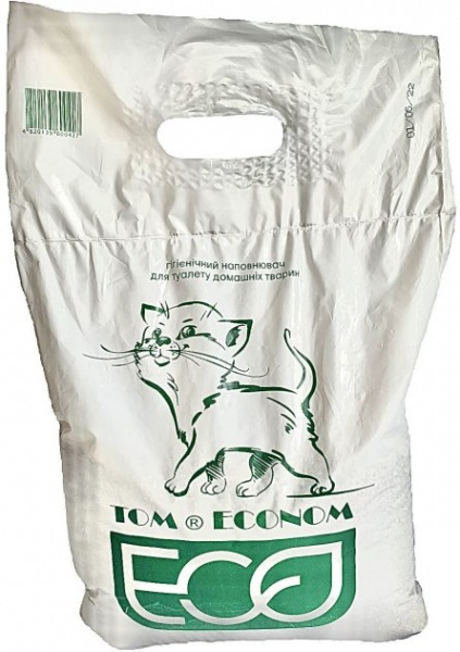 Наповнювач бентонітовий гігієничний 5 кг 