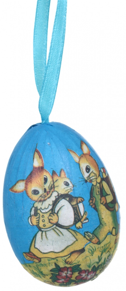 Украшение пасхальное Яйца 5х7 см в ассортименте B118-1WX