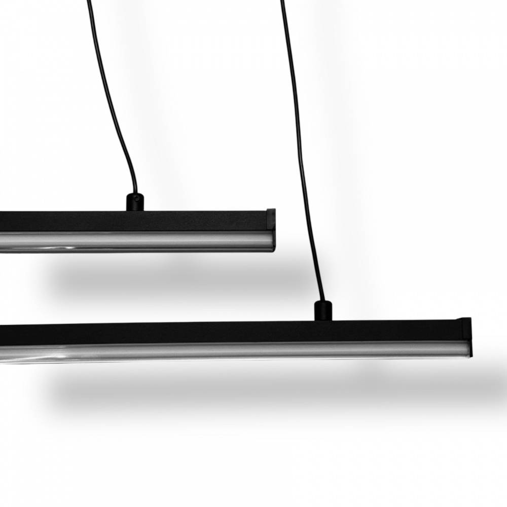 Светильник подвесной LIGHT SET LILEYA LS223 2x60 Вт черный