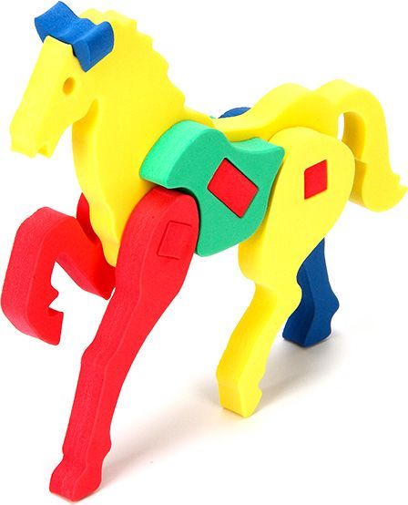Конструктор мягкий Бомик Конь 313