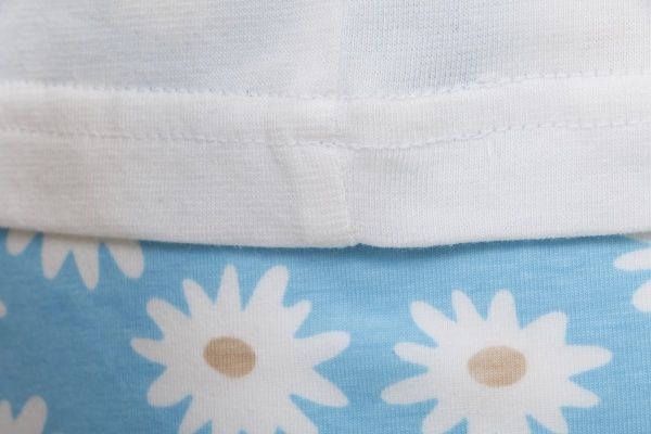 Пижама для девочек Danaya р.134 белый/голубой B19-121 