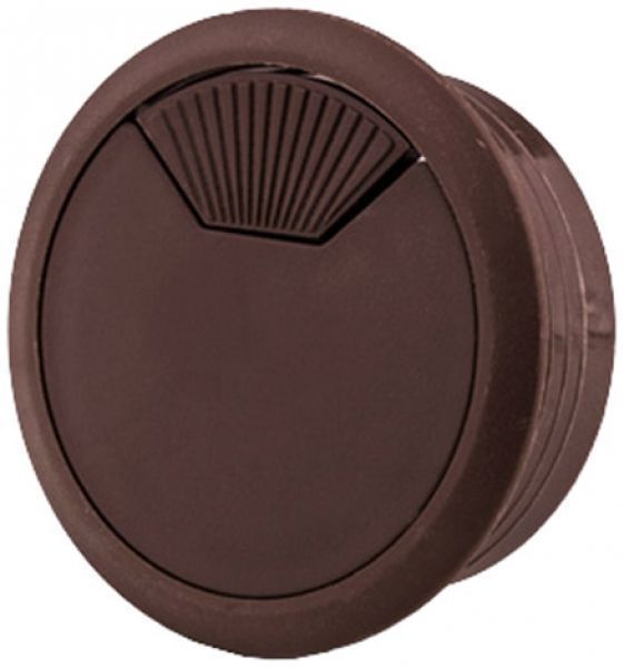 Заглушка для проводов коричневая К-08 DC