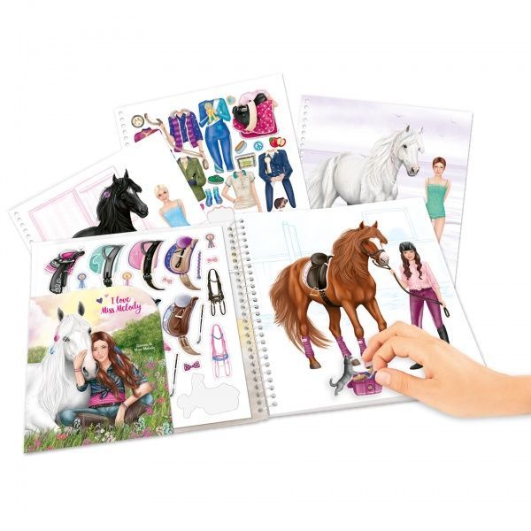 Альбом із наклейками Miss Melody Dress Me Up 410749