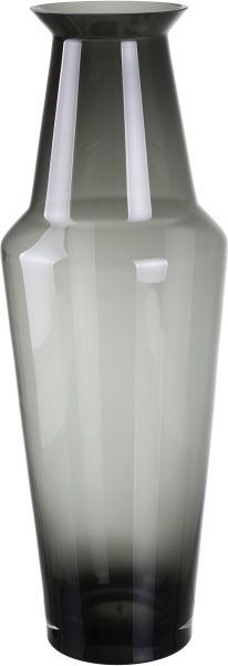 Ваза Grey 56x20 см сірий Wrzesniak Glassworks