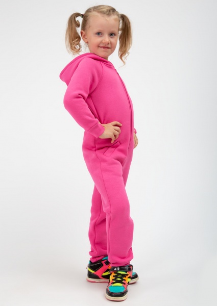 Комбинезон для девочки Roksana №0043/33010 р.98-104 малиновый 