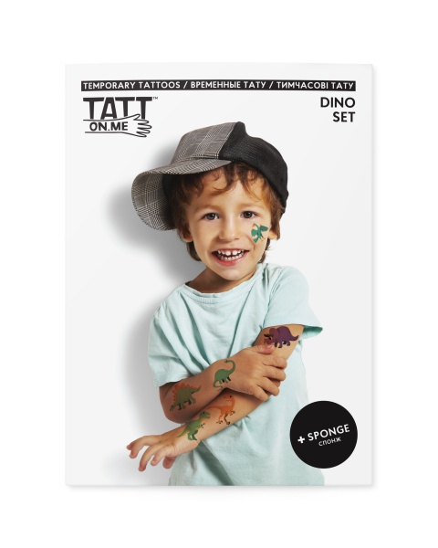 Тату временное TATTon.me Dino Set