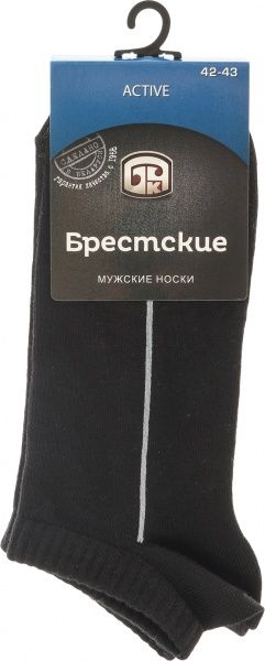 Шкарпетки БЧК ACTIVE 006 р. 42-43 чорний 