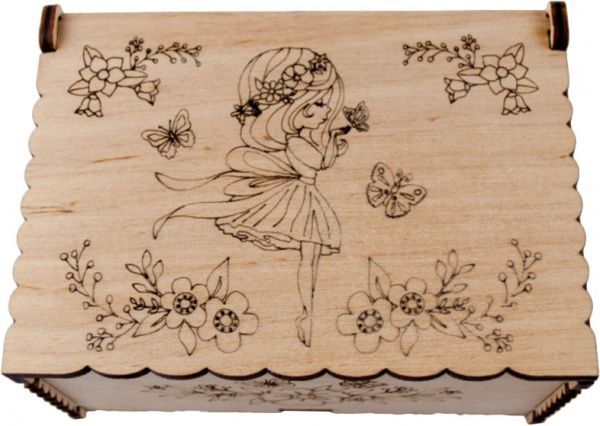 Набор для творчества Зірка Шкатулка Лесная нимфа