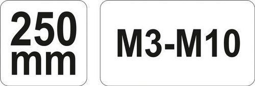 Вороток для метчика с трещоткой M3-M10 YATO YT-2997