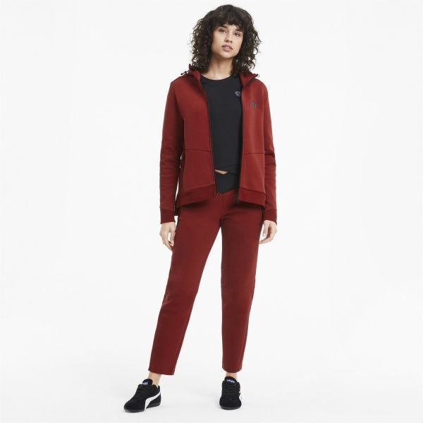 Джемпер Puma Ferrari Style Hdd Sweat Jkt 59804504 р. XS червоний