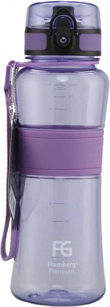 Пляшка для води Smart 550 мл фіолетовий Flamberg