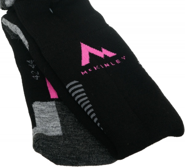 Носки McKinley Denny ux 2-pack McK 408440-905050 р.42-44 черный