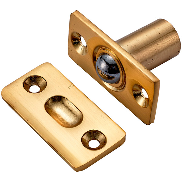 Защіпка дверна MVM МB-100 SB матова латунь