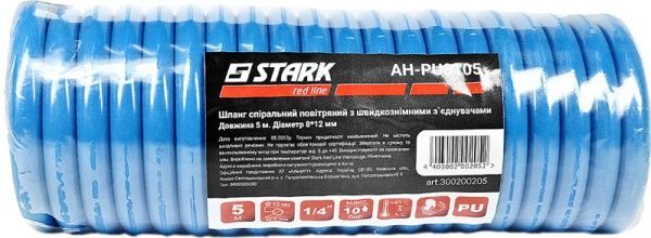 Шланг високого тиску Stark 8 мм 5 м AH-PU8105