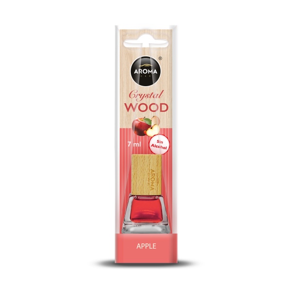 Ароматизатор на зеркало Aroma Car Crystal Wood 928433 apple 7 мл