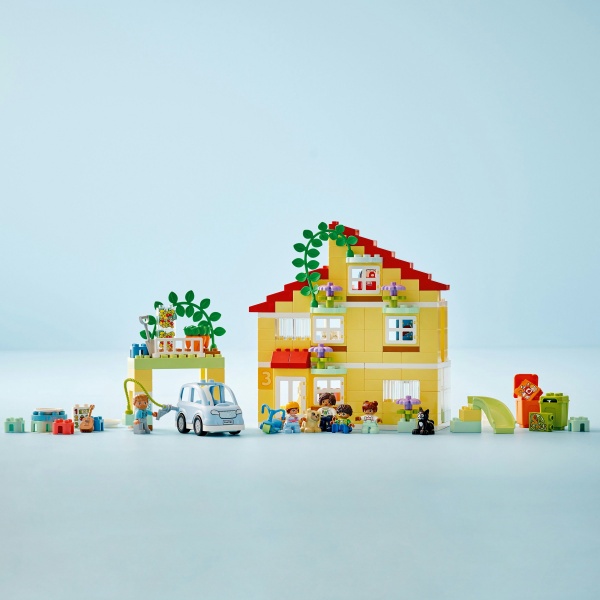 Конструктор LEGO DUPLO Сімейний будинок 3 в 1 10994