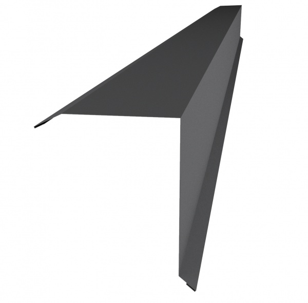 Ветрозащита Tile RAL 7024 графитово-серый 2м