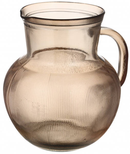 Кувшин Ribbed 2,3 л корица стекло San Miguel